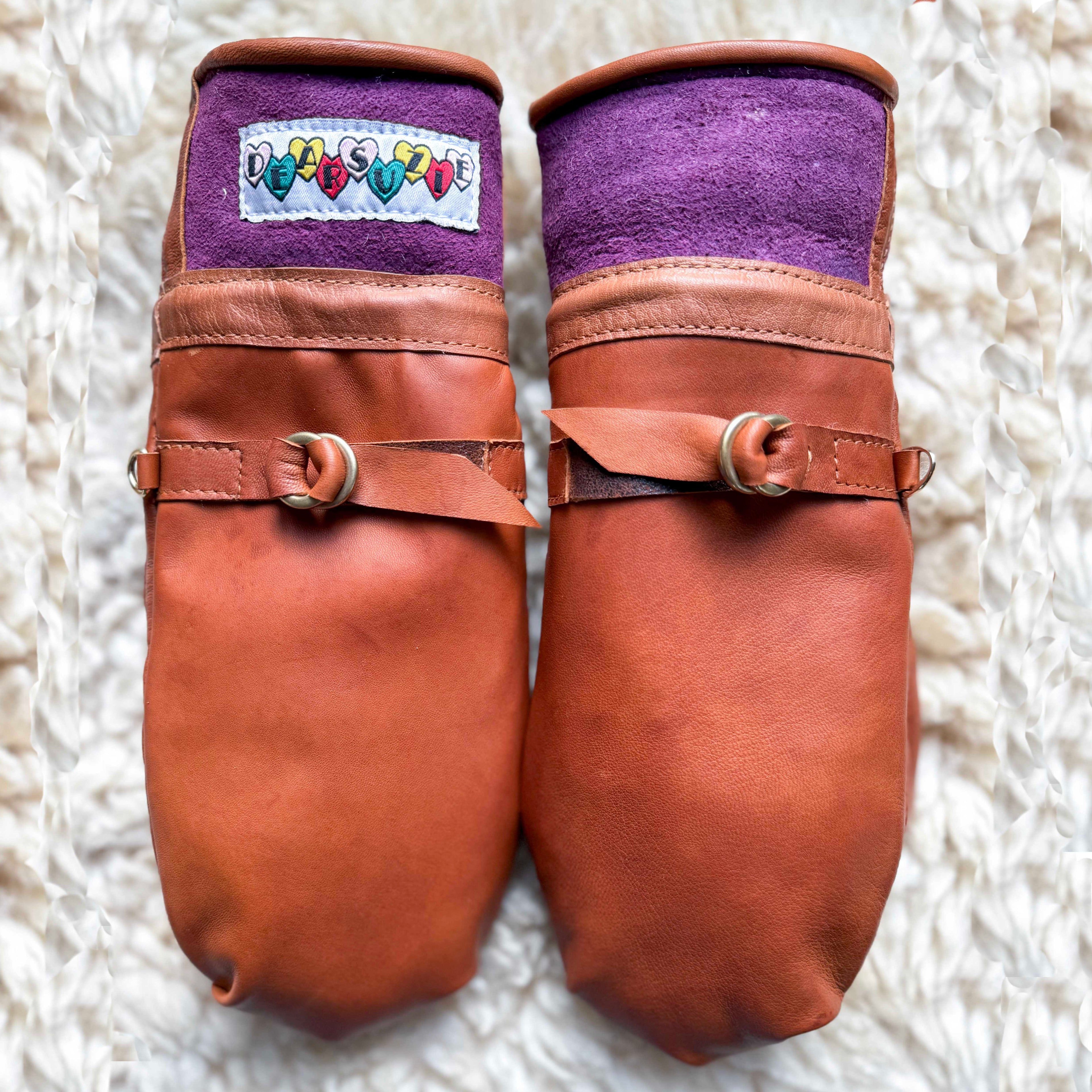 Forget me knot mitts